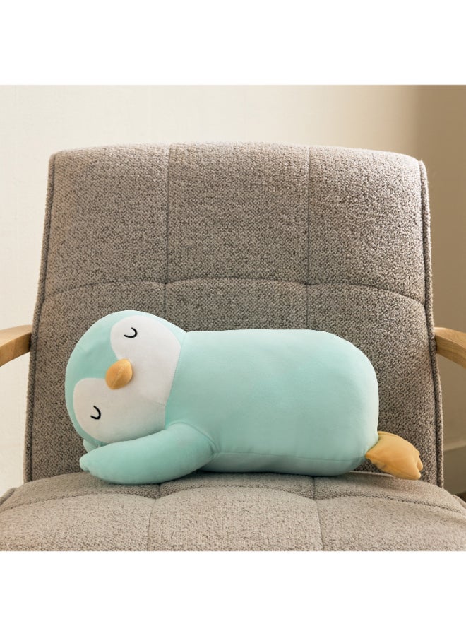 Home Box Penguin Shaped Cushion - Mint Green - Image 1